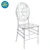 Import 2020 Fashion Design Wedding Party Rental Crystal Chair Plastic Stacking Banquet Resin Chair from China