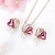 Import 2020 High Quality Gold Plated Necklace Personalised Wedding Jewelry Set For Lady from China