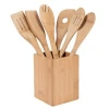2020 Hot-sale Natural Jointed Bamboo Spoons&amp;Spatulas Kitchen Utensils