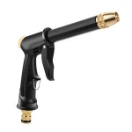 2020 new black alloy car wash jet garden water gun  head high pressure car washing spray gun