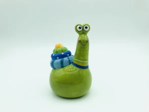 2020 New Design Hotsale Cartoons Kids Gifts Ceramic Snail Saving Bank Money Box