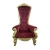 Import 2020 popular king throne chair wedding chair high quality king chair for hotel lobby from China