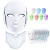 Import 2021 Amovol Upgraded Colorful Photon Light Facial Skin Beauty Therapy 7 Colors Led Face Shield from China