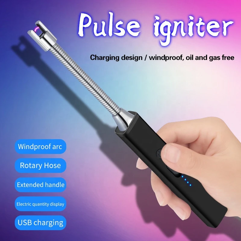 2021 new item BBQ electric ignite candle recharging usb arc lighter