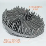 2024 New Style Shower Massage Soft Silicone Bath Body Scrub For Effective Showering Brush New Bath Scrub