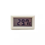 2040LS Panel Mount LCD Digital Thermometer with flat surface type probe