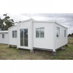 20ft foldable prefab office expandable container houses to somalia