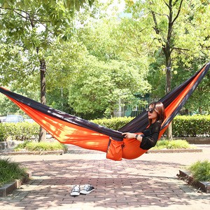 210T Double Parachute Nylon Hammock For Camping,Hiking,Outdoor, 220*90cm