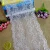 Import 21cm E1094-1 Nigerian scallop wide lace trim for underwear from China