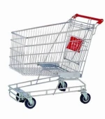22 inch wheels shopping trolley pvc caster