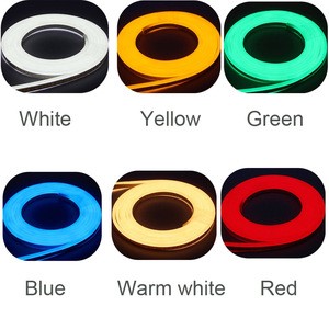 220V 110V 50m Indoor Outdoor Flex LED Neon Rope Light for Holiday Party Valentine Decoration Blue Yellow White by DHL