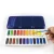 Import 24 colors steel box/case watercolor artist water color paint watercolor set with tin from China