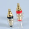 24K Gold Plated Speaker Cable Tube Amp Terminal Plug Binding post