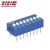 2.54mm 2 positions (SPST) gold-pin DIP switch