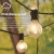 Import 25Ft. LED G40 Outdoor Patio String Lights With 25 LED Clear Globe Bulbs, Warm White Indoor & Outdoor Lights For Patio Garland from China