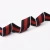 Import 25mm Red Black Striped Grograin Ribbon for Hat Band from China