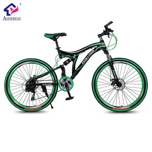 26 Inch aluminum mountain bicycle/sport 21 SP full suspension mountain bike/carbon fiber MTB
