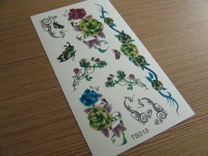 280 special design tattoo sticker,as glue tattoo sticker,skin tattoo sticker