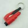 3 in 1 Multi function Car seat Safety belt cutter keychain with glasses broken