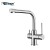 Import 316 stainless steel kitchen faucet pure faucet 3 way faucet from China