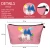 3D digital printing Alpaca series cosmetic bag European and American handbags coins bag