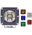 3inch RGB Led work Light with Remote Control