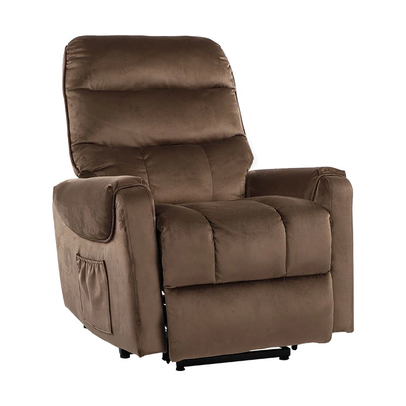1003L Brown Electric Power Lift Chair Single Sofa Recliner