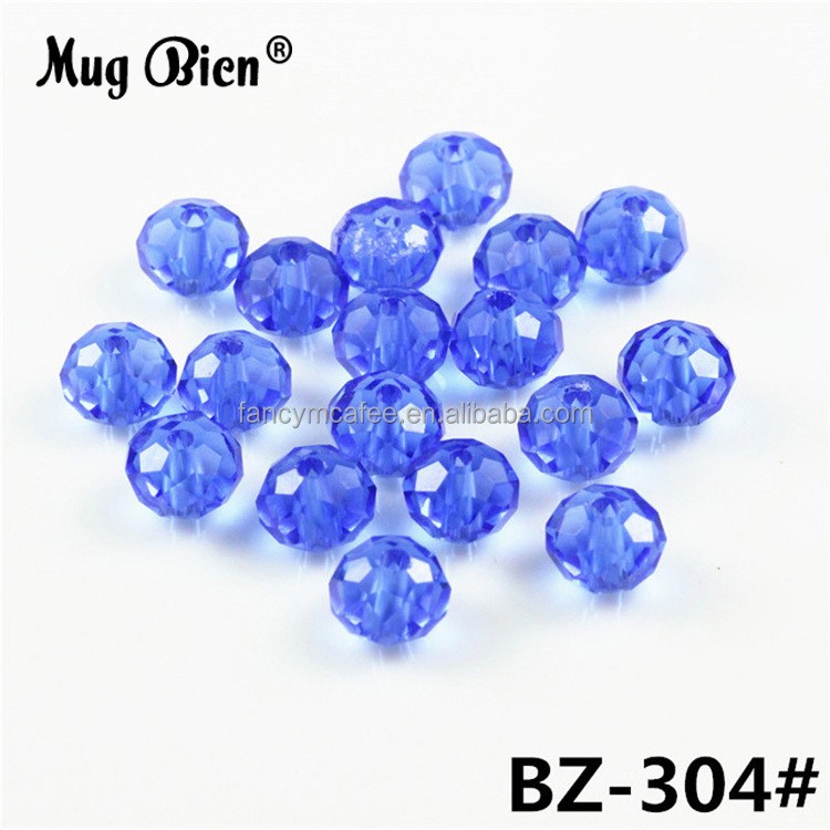 4*6mm Cheap DIY Pendant Jewelry Making Crystal Rondelle Beads