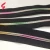 Import 5# zipper puller gold nylon rainbow color zippers for luggage bags /garment from China