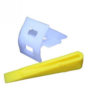 500 Clips + 200 Wedges Floor Wall Tile Leveler Spacers Flat Leveling System Building Installation Tools