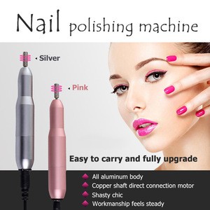 5000 to 20000 RPM Alloy USB Nail Grinder Portable Pen Type Nail Grinding Tool Electric Nail Polisher Set