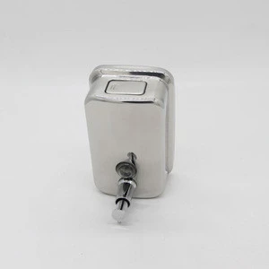 500ml 1000ml wall mounted hand liquid soap dispenser stainless steel shampoo dispenser XRF6607