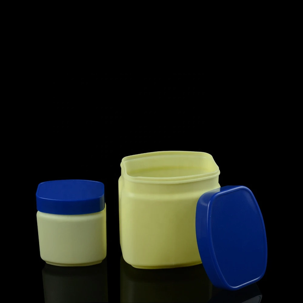 50g 100g 200g 400g 480g butter cream jar plastic petroleum jelly jar
