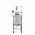 Import 50L 100L 150L 200L pilot batch reactor Jacketed Double layer Glass Reactor with rectification column and condenser from China