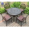 5Pcs Outdoor Patio Furniture hot sale cast aluminum garden sets hotel top furniture