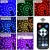 Import 7 Colors DJ Disco Ball Lumiere 3W Sound Activated Laser Projector RGB Stage Lighting effect Lamp Christmas KTV Music Party Light from China