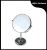 Import 7 inch beauty high quality wall framed bath mirror from China