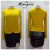 Import 7196# casual t shirt for women  long sleeve round neck yellow color knob design ladies&#x27; blouses tops from China