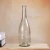 Import 750ml Green Color Clear Glass Red Wine Bottle With Cork Stopper from China