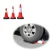 Import 750mm and other custom flat road traffic safety cones from China