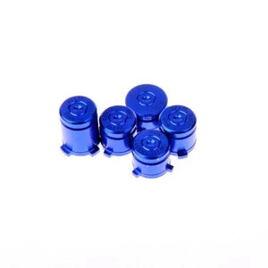 8 Colors In Stick Chrome Aluminum Metal Bullet Button For Xbox One Replacement For Microsoft ABXY + Home Joystick