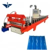 840 gallvanized steel PPGI trapezoidal metal roofing sheet roll forming machine design manufacture