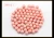 Import 8mm pinkycolor glaze Porcelain Round Ceramic Beads For Jewelry Making Decorative Diy Bicone Pattern Beading Wholesale from China
