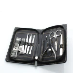 9 PCS Nail Tools Manicure & Pedicure Set With Case