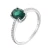 Import 925 Sterling silver women finger gemstone ring wedding rings for couples set and engagement from China