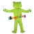 Import 931 Cartoon Halloween Cosplay Party Christmas  Carnival Apparel Green frog  Mascot Costumes from China