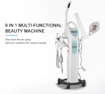 9in1 Multi-functional beauty insteument Multifunction Korean Beauty Machine with Facial Steamer Wholesalers H5050