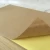 Import A4  kraft paper thermal Self Adhesive die cutting Shipping labels for logo labels and stickers sheet custom per pack from China