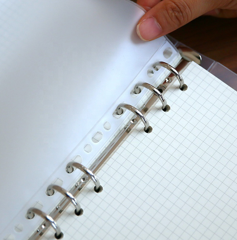 Buy A5 A6 A7 Pvc Plastic Budget Planner Waterproof Transparent Zipper ...