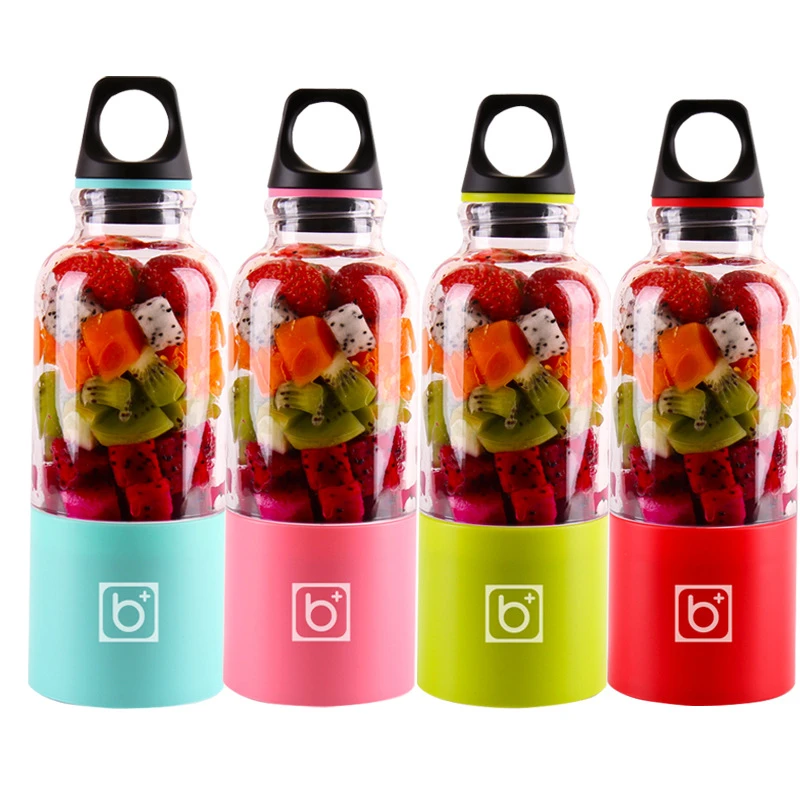 A69 Multipurpose Mixer 500ml Plastic Electric Juice Cup USB Charging Extractor Fruit Vegetable Cocktail Portable Juicer Blender